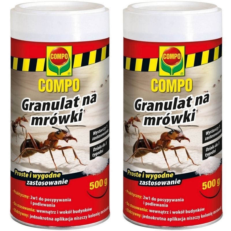 Compo prášok proti mravcom 0,6 kg 500 ml